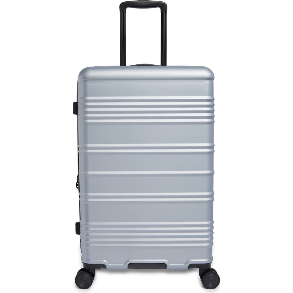 CALPAK Honor Medium 24-Inch Hardshell Checked Suitcase in Silver at Nordstrom Rack