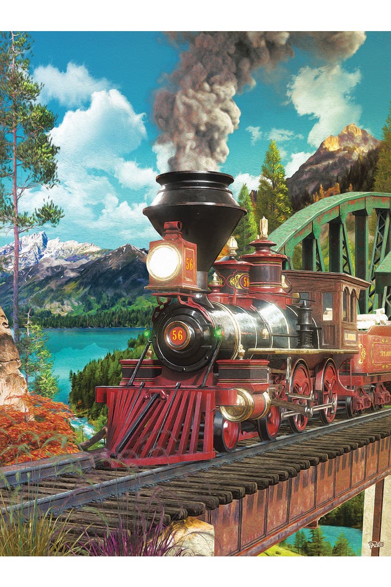 Number 56 500 piece Jigsaw Puzzle for Adults, Alternate, color, Multicolor