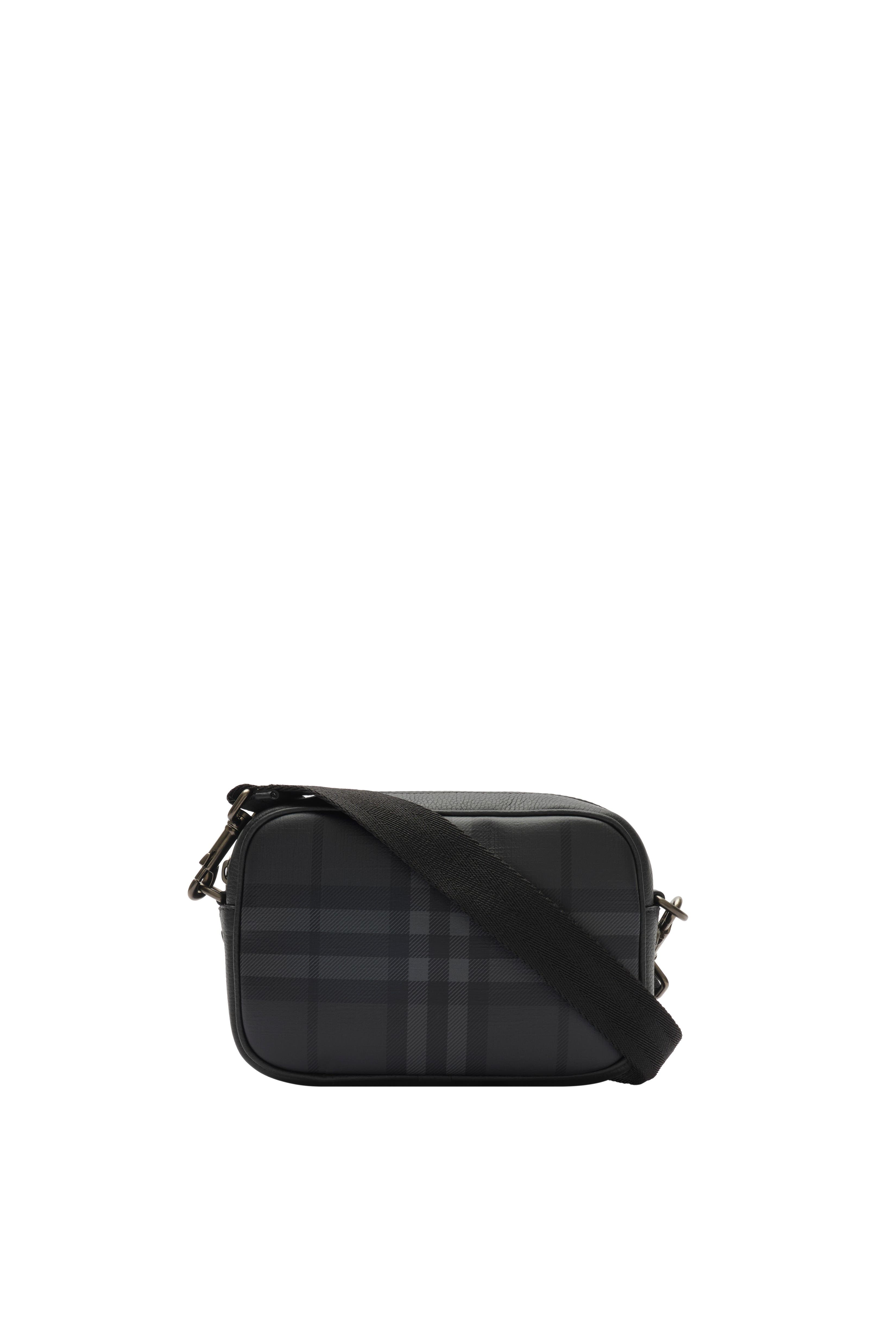 Mini City Check Crossbody Bag, Alternate, color, Iron grey