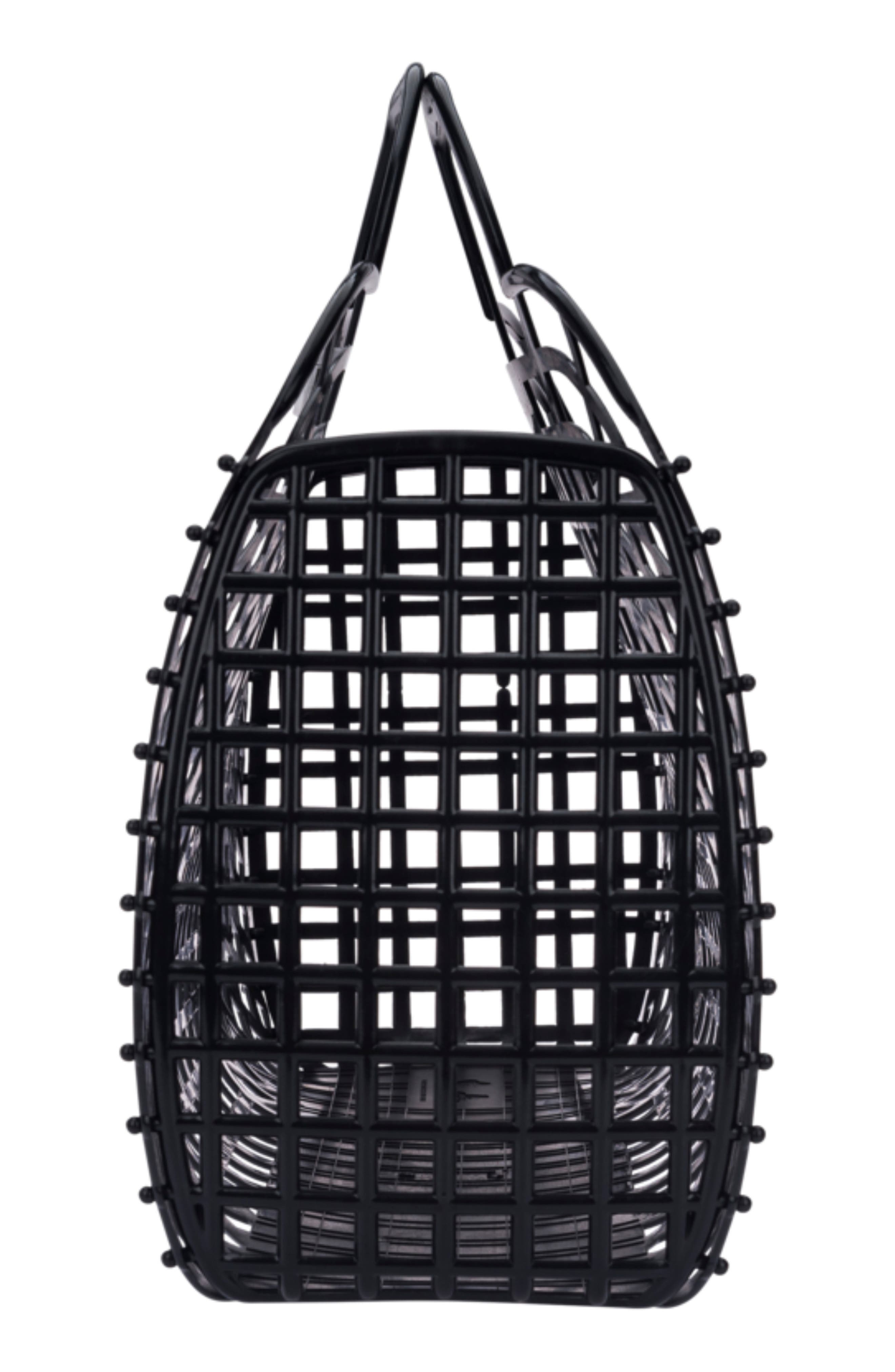 Melissa Refraction II Bag, Alternate, color, Black/ Black