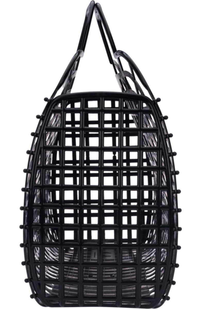 Melissa Refraction II Bag, Alternate, color, Black/ Black