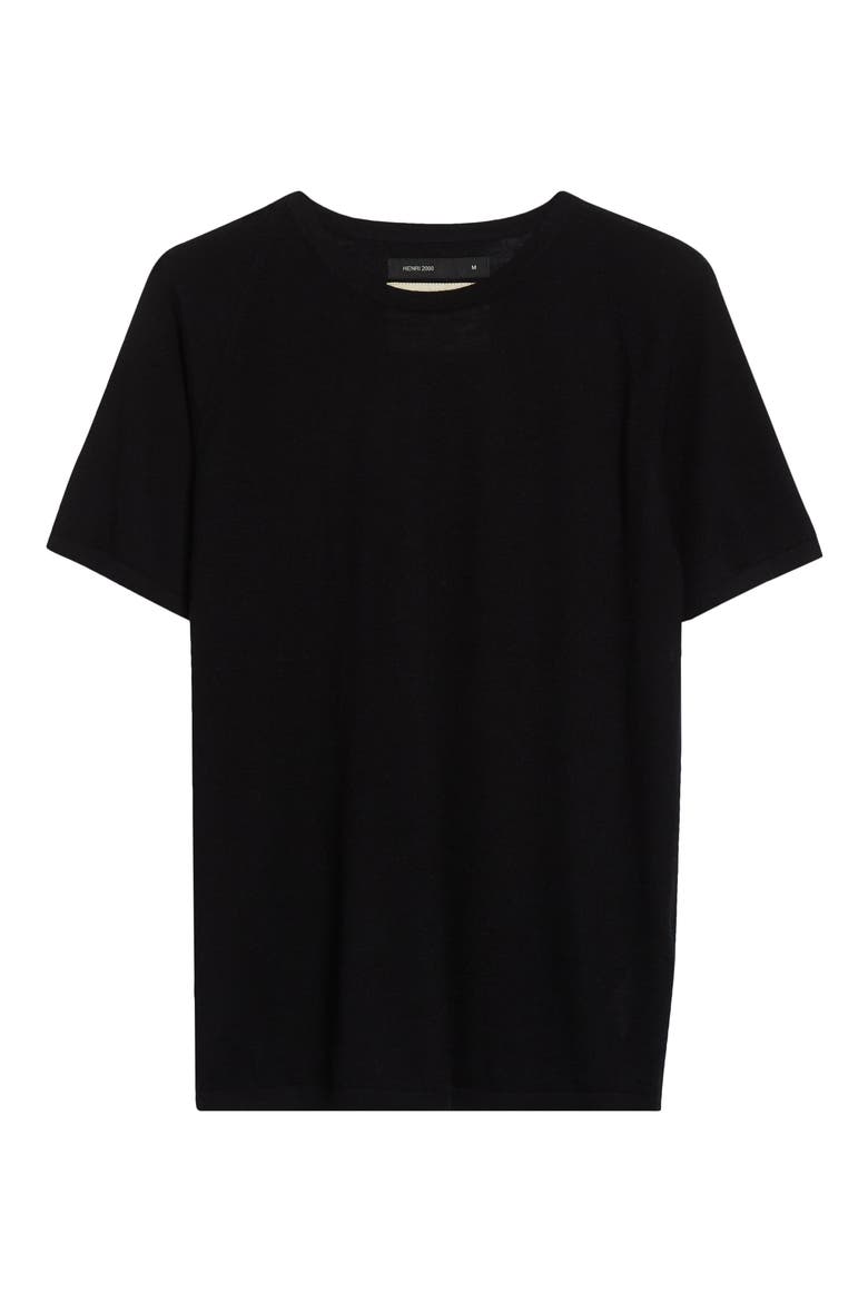 Normal Cashmere T-Shirt, Alternate, color, BLACK