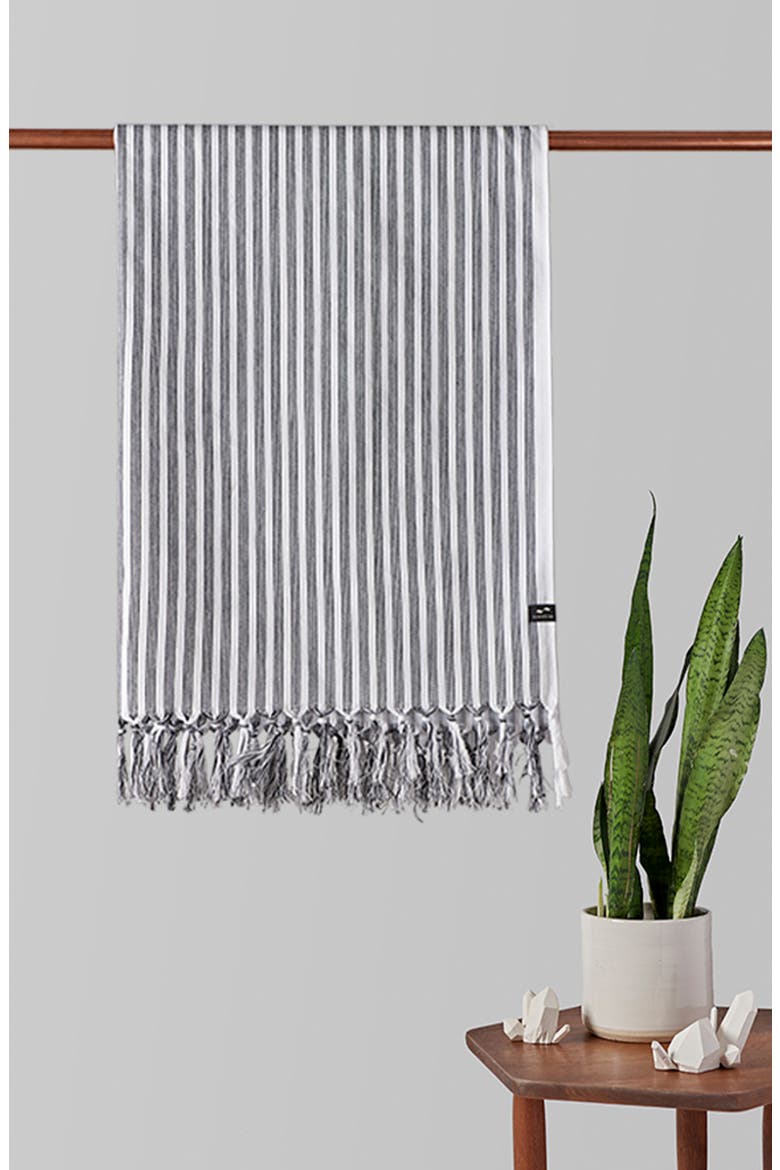 Koko Beach Towel, Alternate, color, BLACK