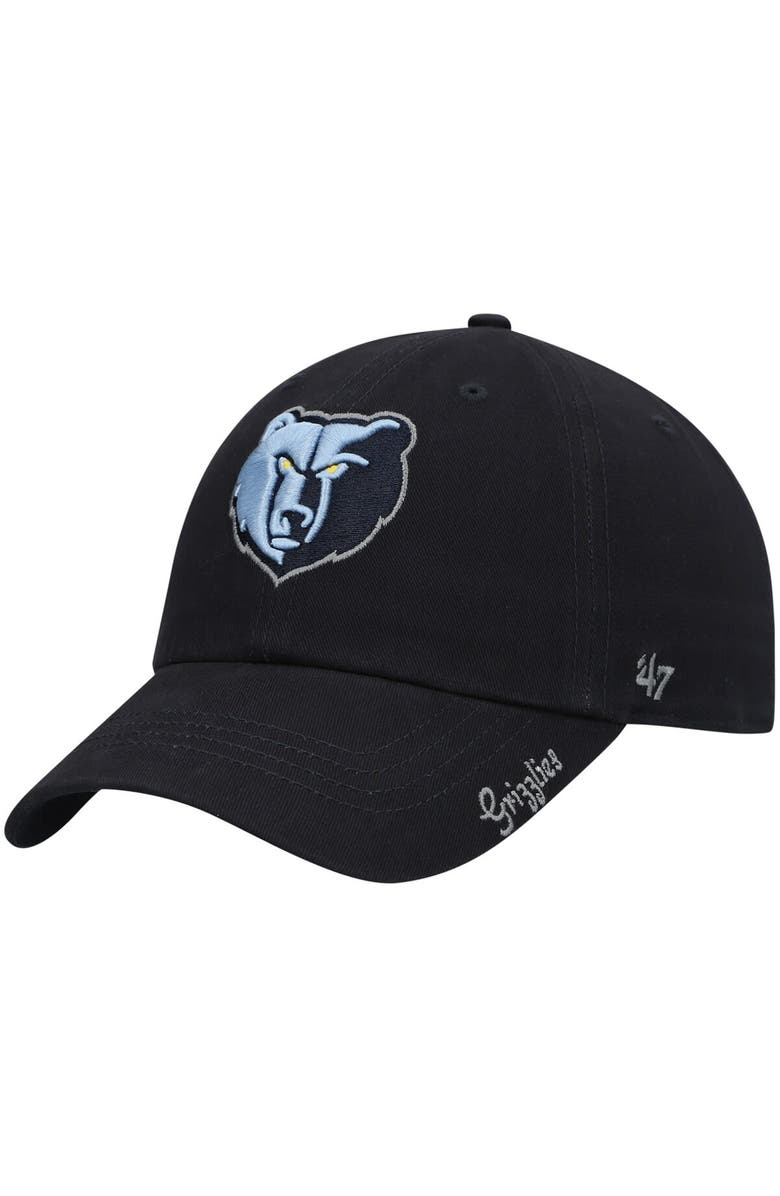 '47 Women's '47 Navy Memphis Grizzlies Miata Clean Up Logo Adjustable Hat, Main, color, Navy