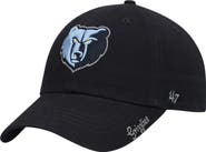 '47 Women's '47 Navy Memphis Grizzlies Miata Clean Up Logo Adjustable Hat