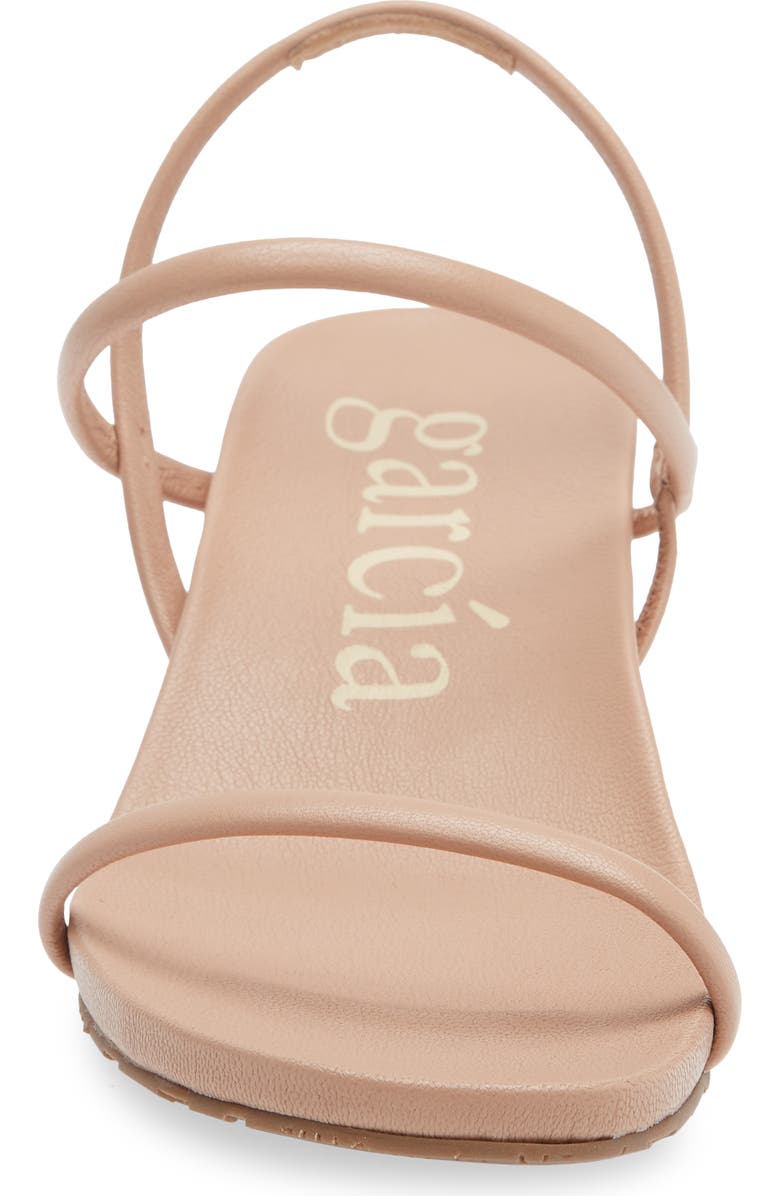 Pedro Garcia Wikta Slingback Wedge Sandal, Alternate, color, Buff Caprine