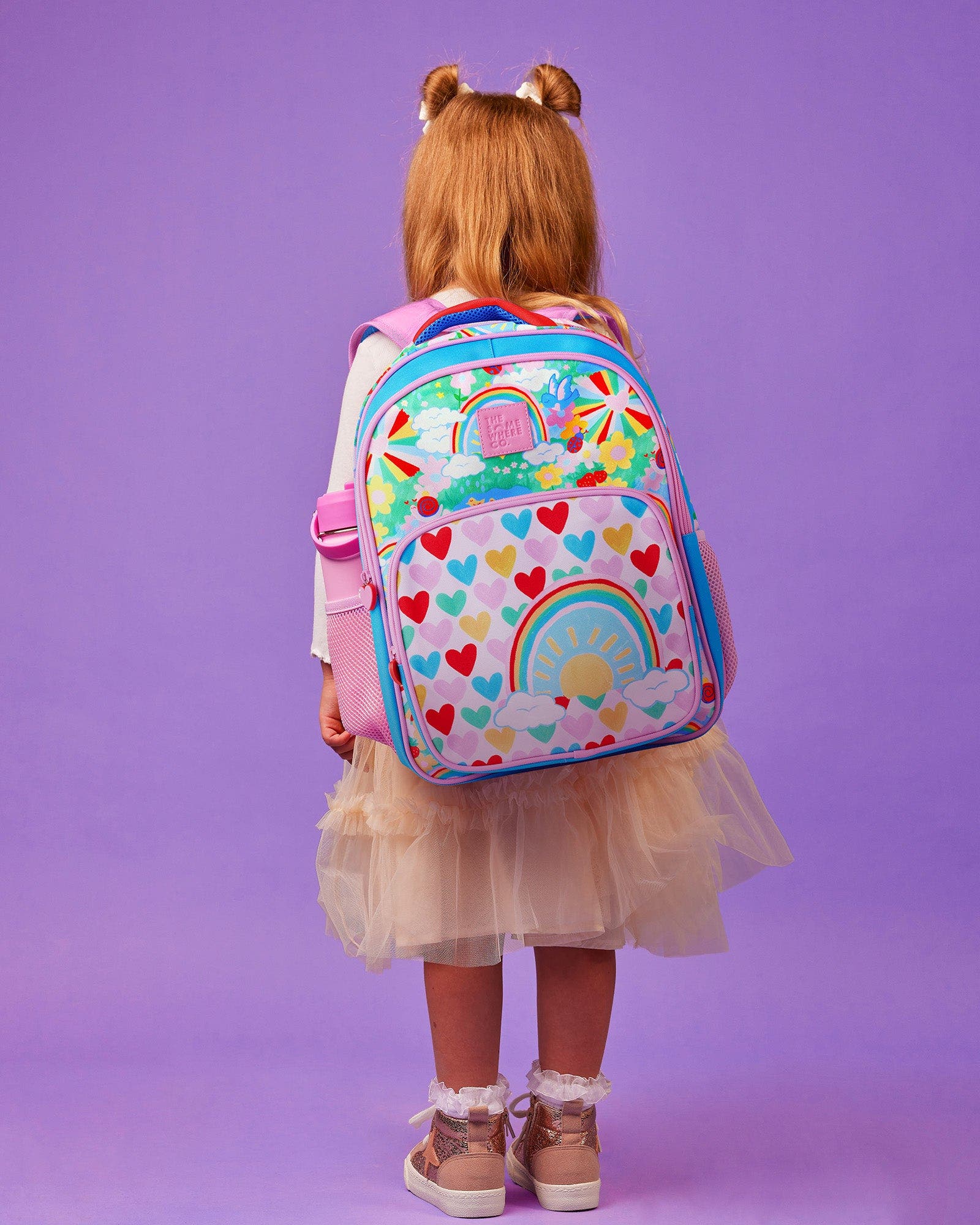 Rainbow Garden Mini Explorer Backpack, Alternate, color, Rainbow Garden