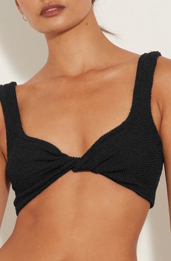 Hunza G Juno Crinkle Twist Two-Piece Swimsuit | Nordstrom
