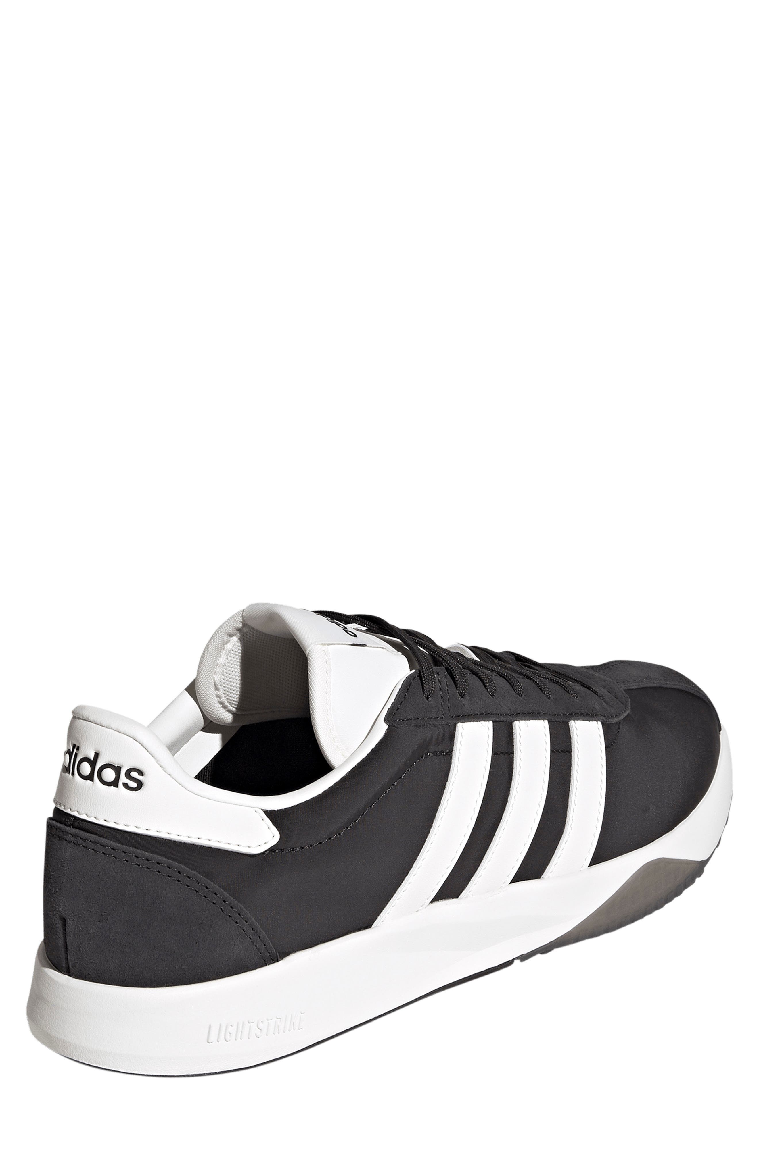 adidas Run 76/26 Sneaker, Alternate, color, Black/ White/ Black
