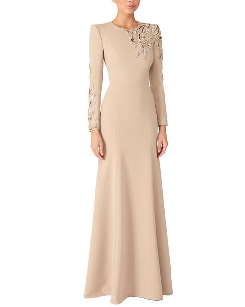 JENNY PACKHAM JENNY PACKHAM HONOR SEQUIN-EMBELLISHED MAXI GOWN