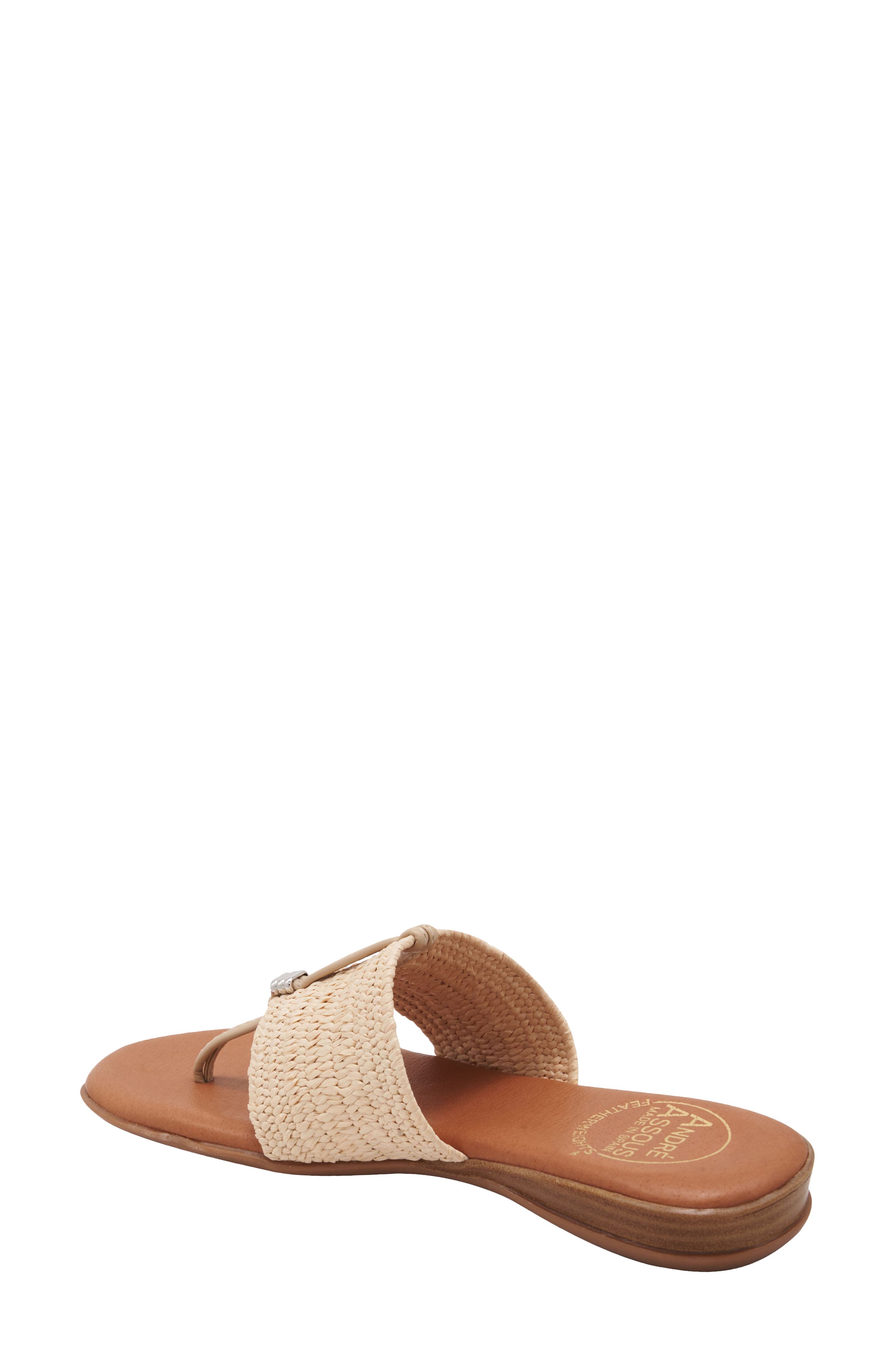 Nice Featherweight Woven Flip Flop, Alternate, color, NATURAL