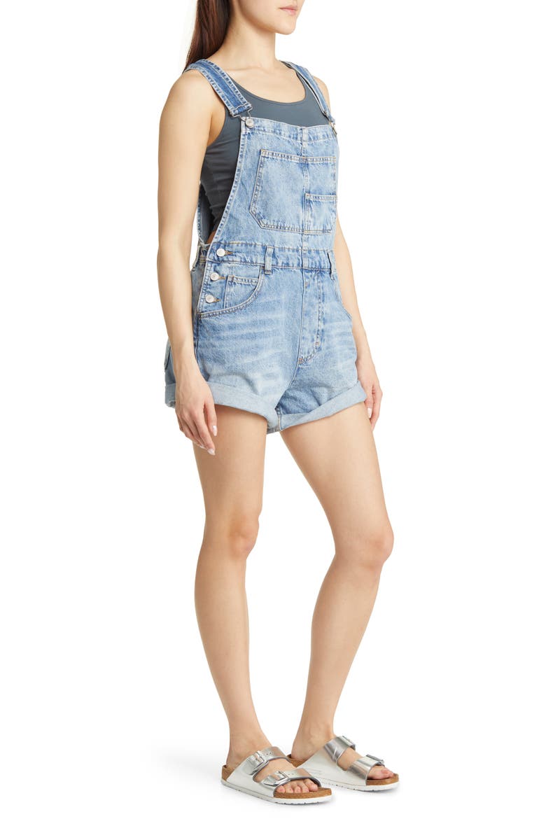 We the Free Ziggy Denim Shortalls, Alternate, color, FOLLOW YOUR HEART