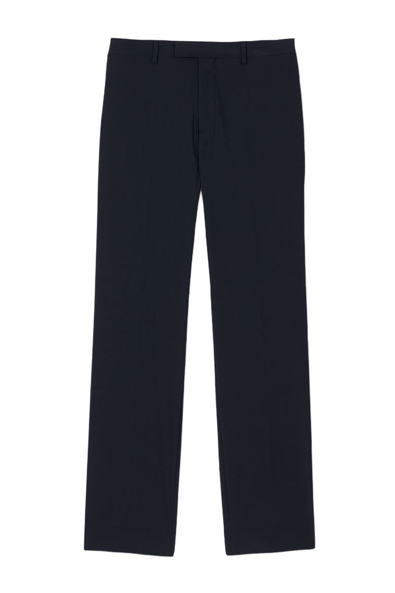 Wool suit trousers, Alternate, color, Navy blue