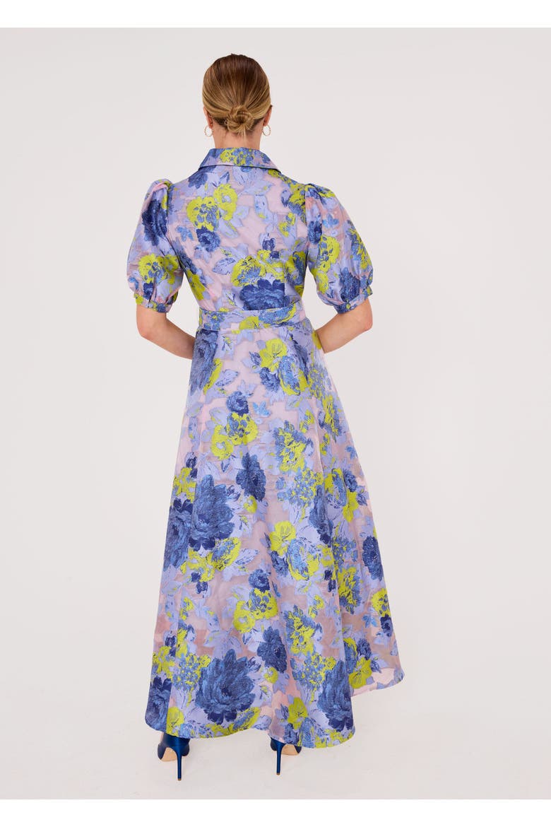 Charlotte Gown, Alternate, color, Indigo
