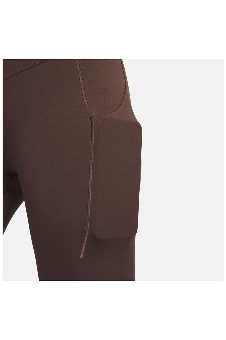 Universa Medium Support High Waist Crop Leggings, Alternate, color, EARTH/BLACK