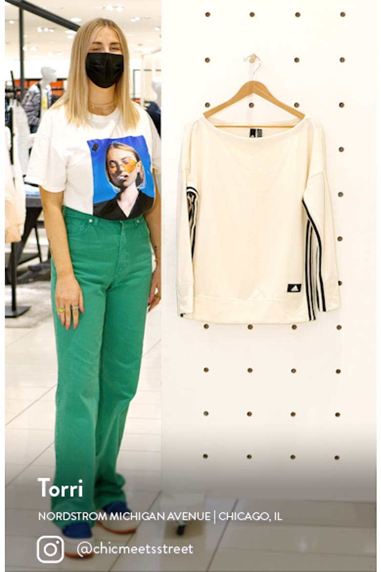 Recco Wide Neck Sweatshirt video