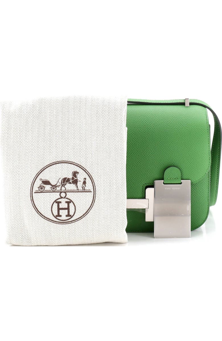 Pre-Owned Hermes Constance NM Bag Epsom 18, Alternate, color, Vert Yucca