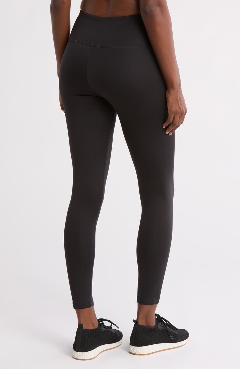 Z by Zella Fleece Lined High Waist Leggings, Alternate, color, 