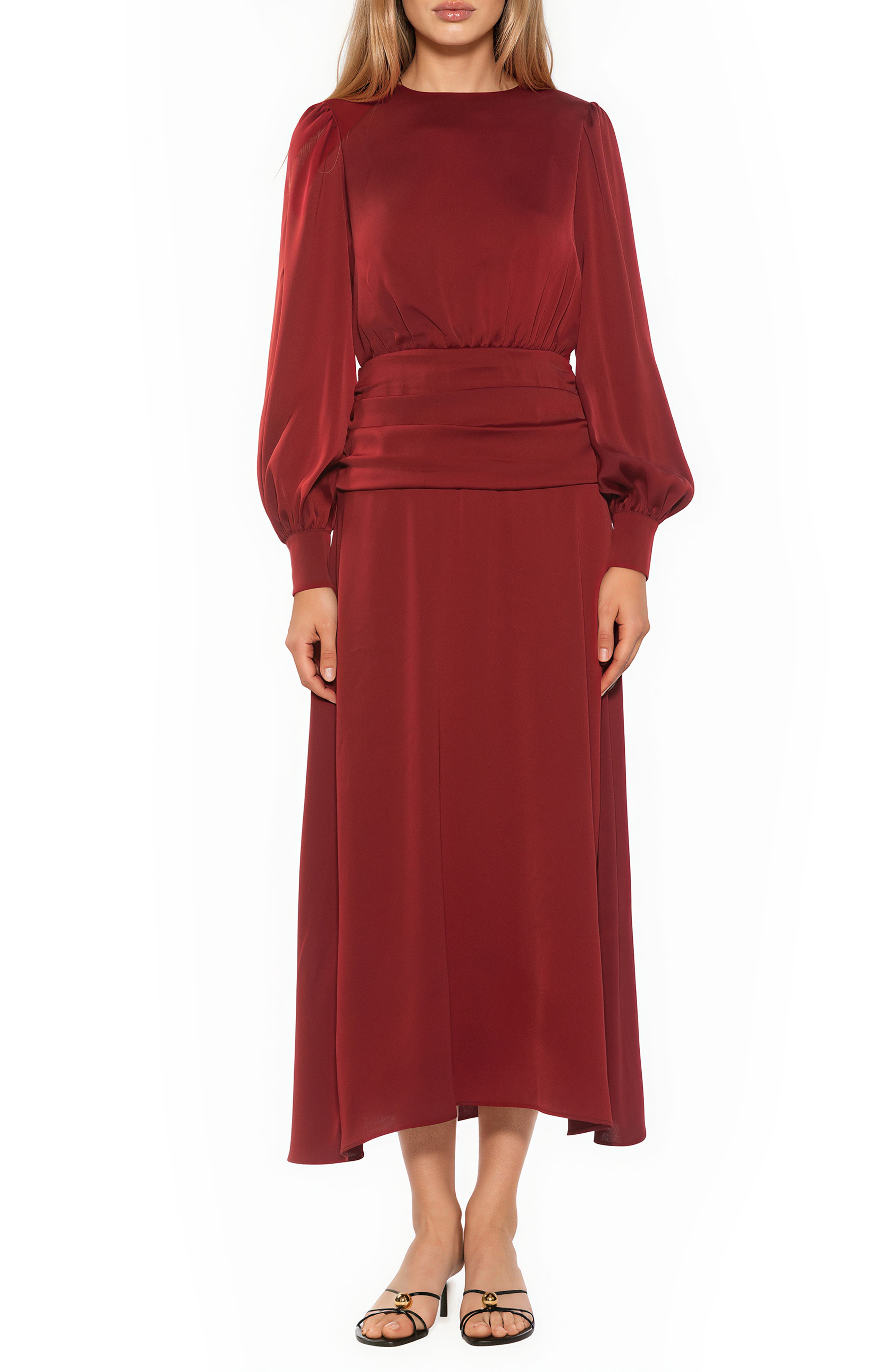 Maeve Long Sleeve Midi Dress