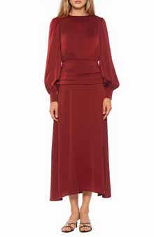 Maeve Long Sleeve Midi Dress