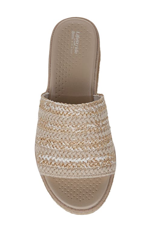 Bzees Breezy Sandal In White/natural