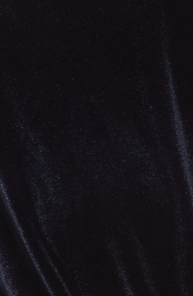 Soprano Twist Front Velvet Tee, Alternate, color,