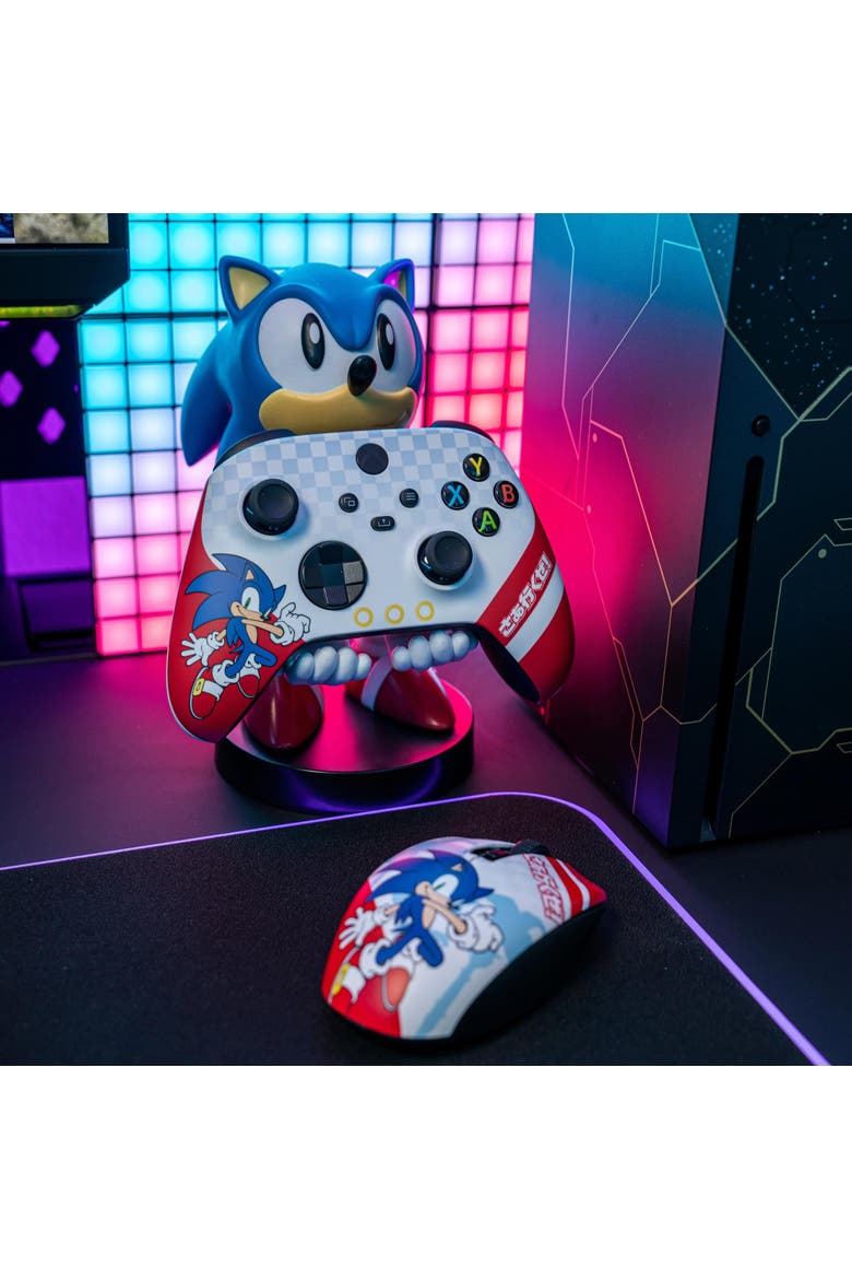 Sonic the Hedgehog Mobile Phone & Gaming Controller Holder, Alternate, color, Multicolored