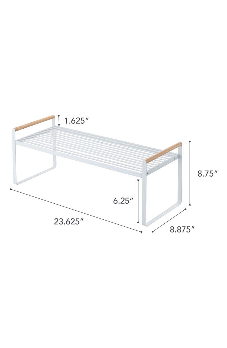 Yamazaki Tosca Wire Organizer Rack, Alternate, color,