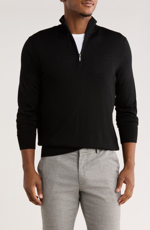 Swift Merino Wool Half Zip Pullover