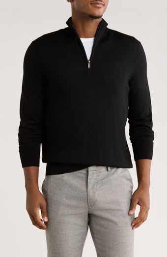 Brooks Brothers Swift Merino Wool Half Zip Pullover