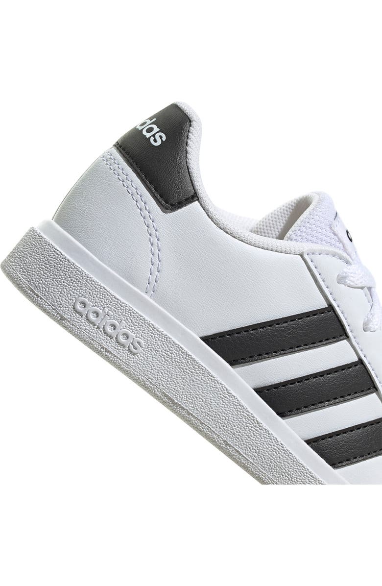 adidas Grand Court 2.0 Sneaker, Alternate, color, Ftwr White/Core Black/Core Black
