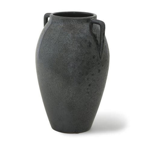 Kora Metallic Double Ear Vase
