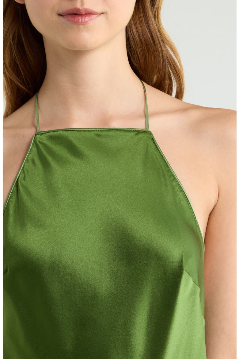 Maripaz Sleeveless Silk Maxi Dress, Alternate, color, TOPIARY
