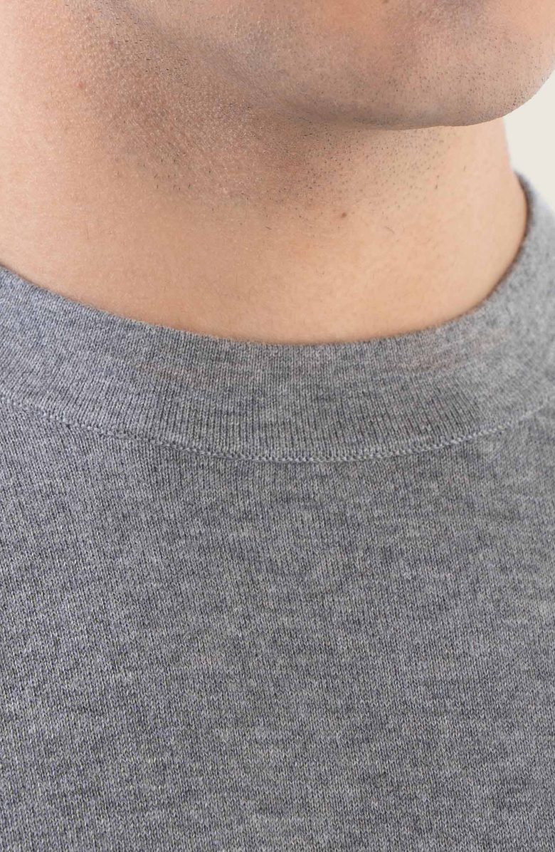 Italic Thomas Featherlight Tee Shirt, Alternate, color, Heather Gray