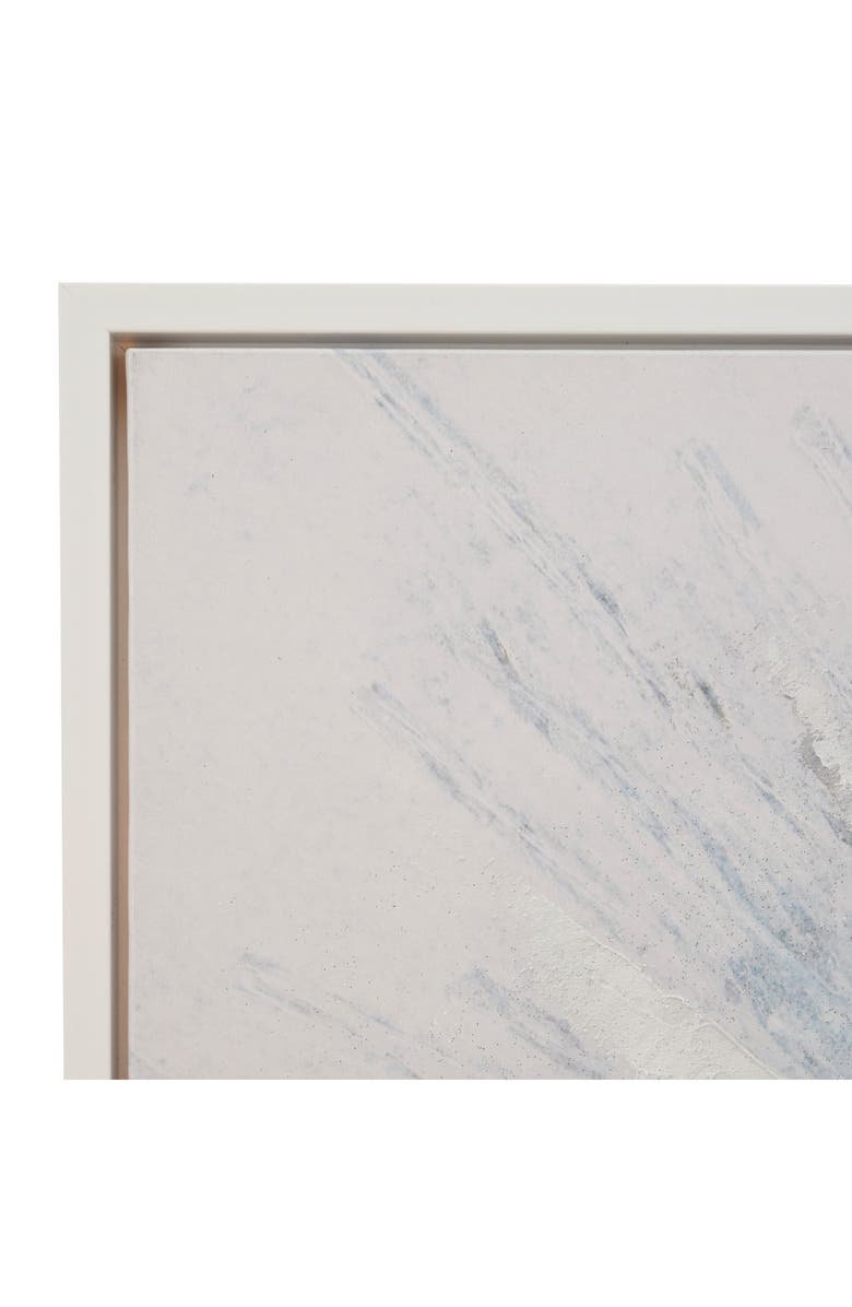 COSMO BY COSMOPOLITAN Abstract Canvas Framed Wall Art, Alternate, color, White/ Blue