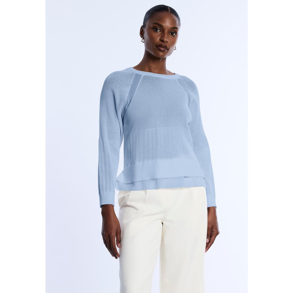 Bcbg Pointelle Knit Sweater