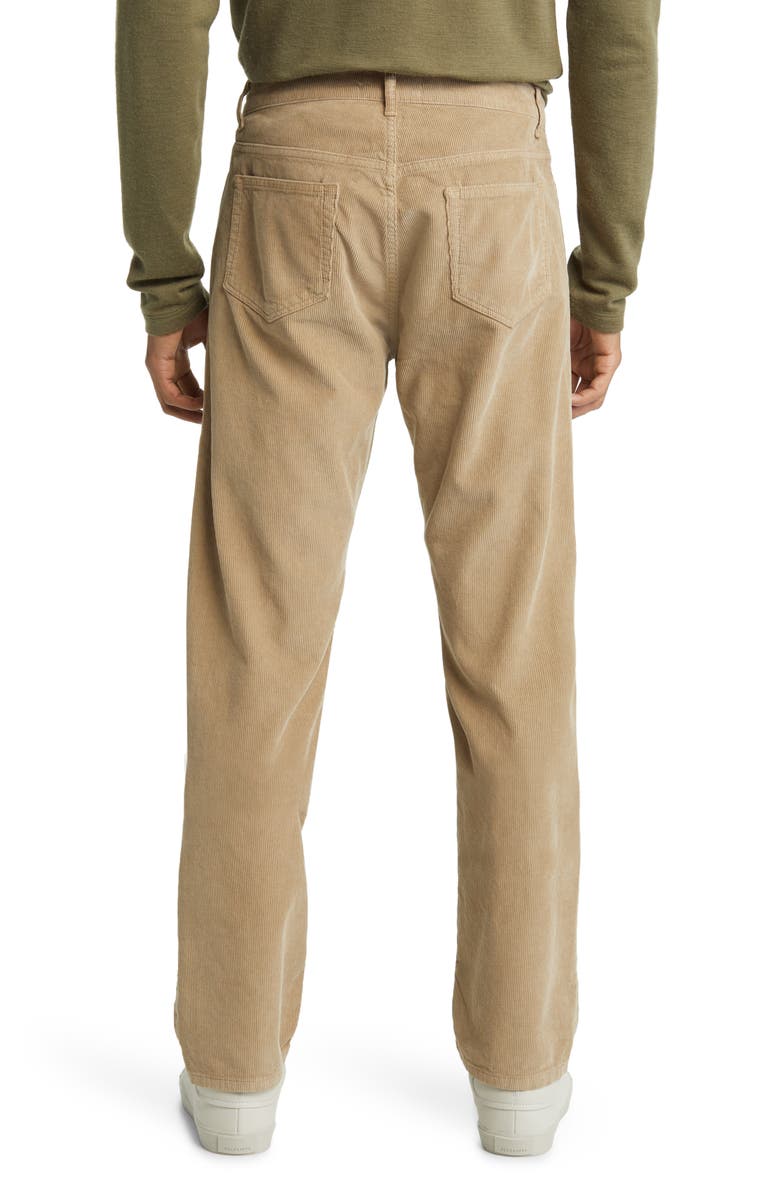 Officine Générale James Corduroy Five Pocket Pants, Alternate, color, Khaki