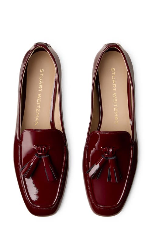 Stuart Weitzman Tassel Loafer In Brown