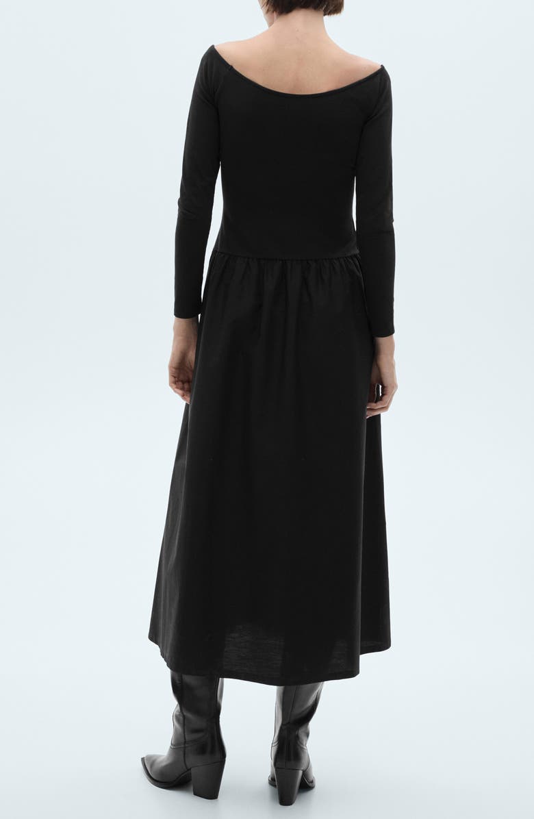 MANGO Long Sleeve Dress, Alternate, color,
