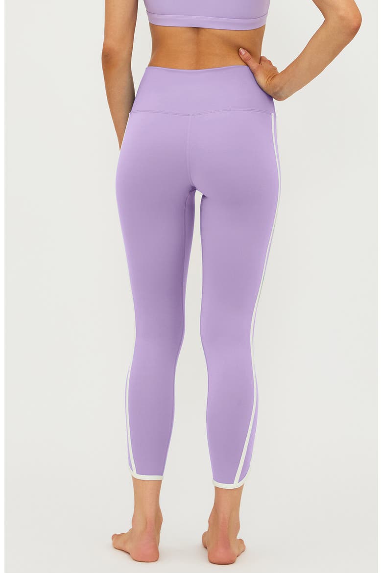 Nella Side Stripe Ankle Leggings, Alternate, color, FRENCH LAVENDER