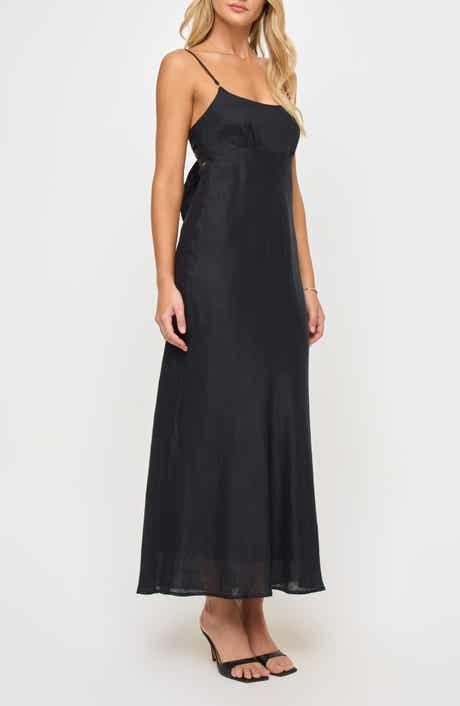 LSPACE Moonrise Linen Maxi Dress