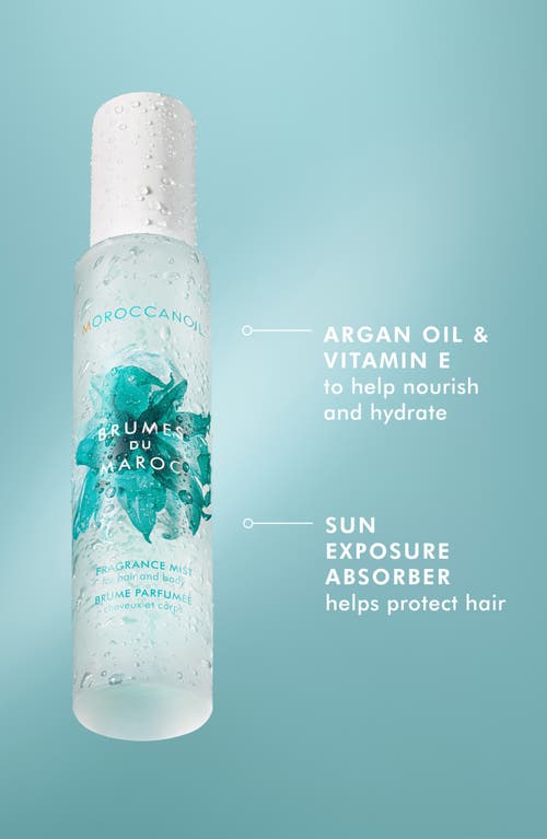 Moroccanoil Hair & Body Fragrance Mist Holiday Ornament In Transparent
