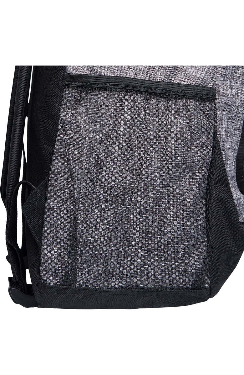 FOCO San Jose Sharks Heathered Gray Backpack, Alternate, color,