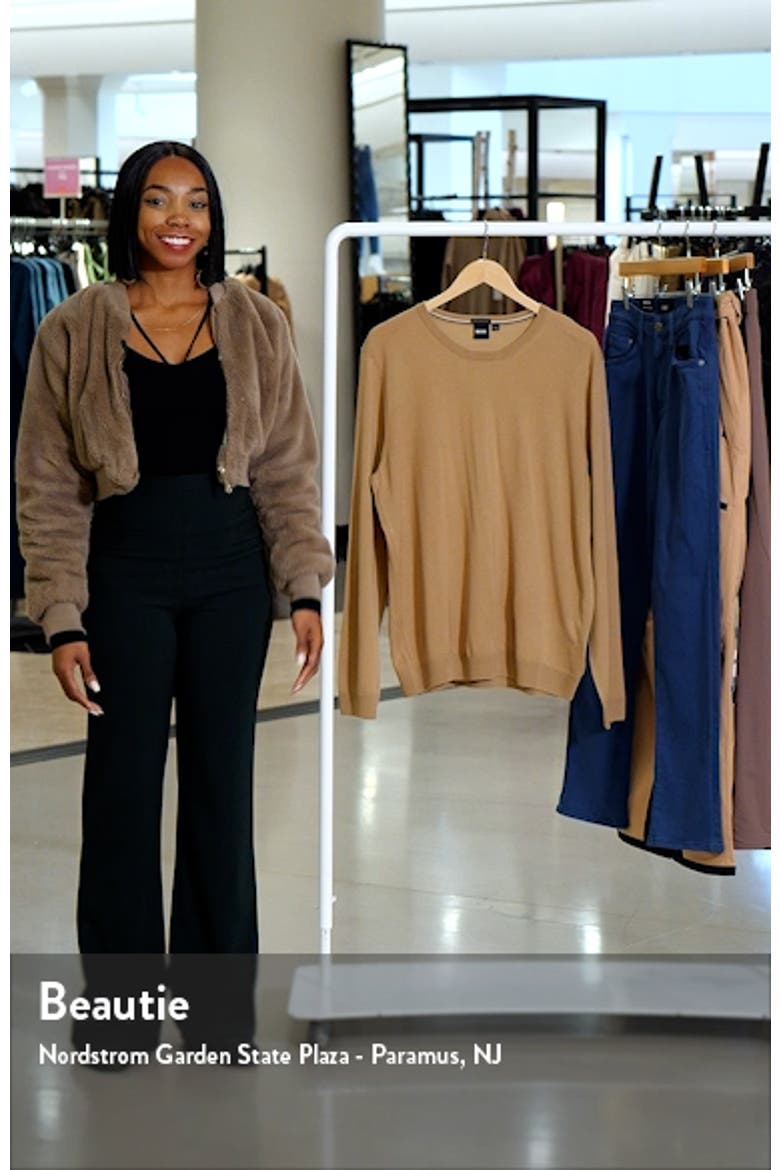 Leno Virgin Wool Crewneck Sweater video