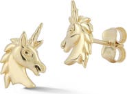 Ember Fine Jewelry Unicorn Stud Earrings