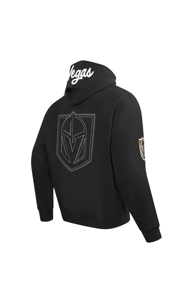 PRO STANDARD Men's Pro Standard  Black Vegas Golden Knights Paint the City Pullover Hoodie, Alternate, color, Black