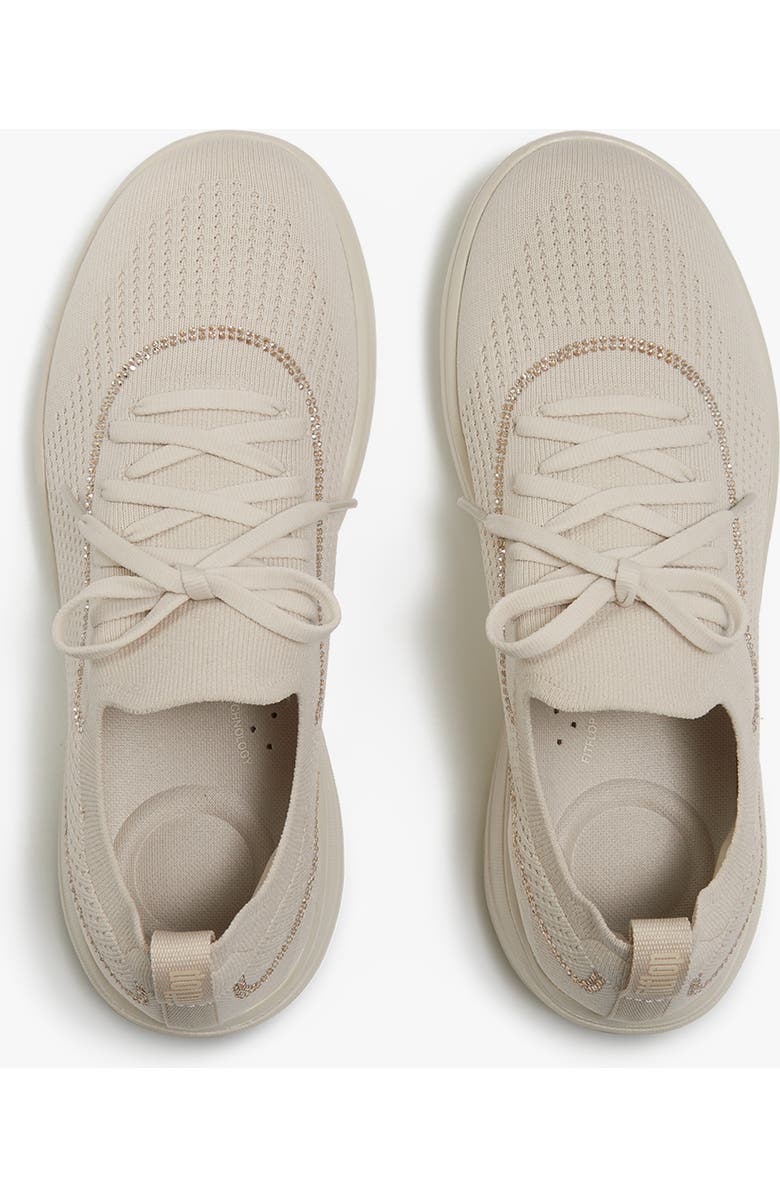 FitFlop Super-Q Crystal-Trim Sneakers, Alternate, color, Paris Beige