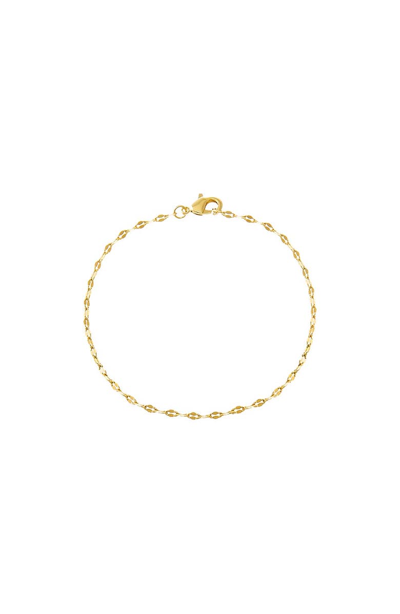 BY ADINA EDEN Shiny Baby Mariner Chain Bracelet, Main, color, 