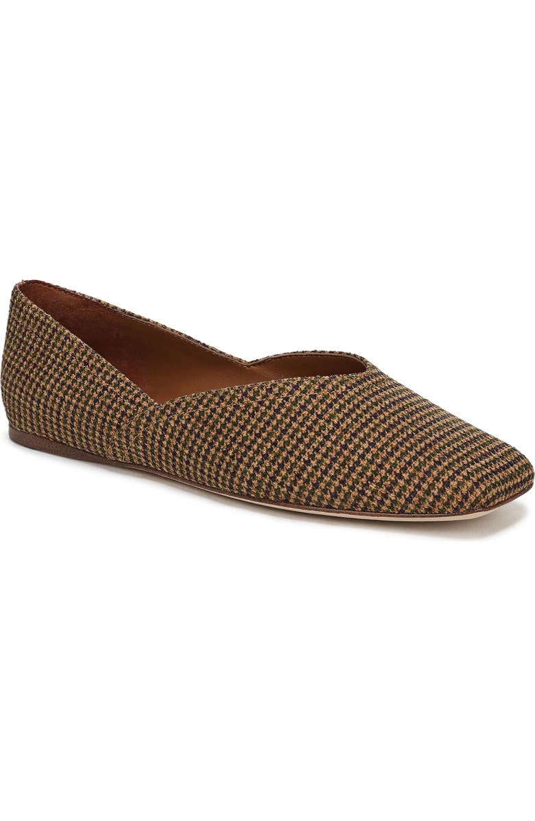 SARTO by Franco Sarto Adalina Ballet Flat, Main, color, Mustard Brown
