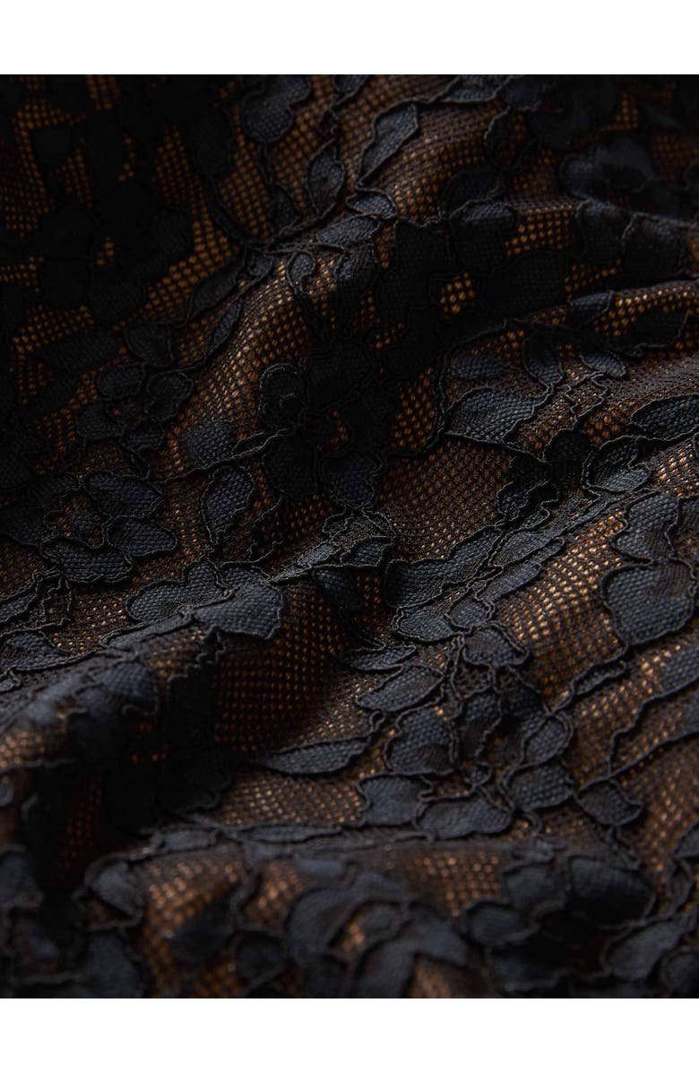 MICHAEL Michael Kors Lace Up Cross Back One Piece, Alternate, color, 